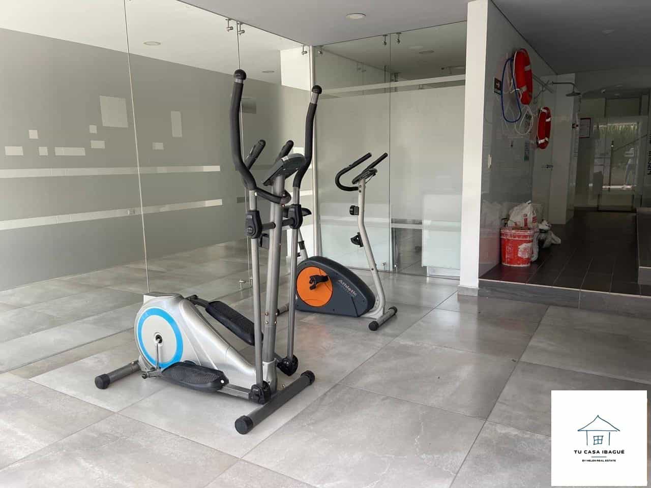 Equipamiento de gimnasio en apartamento en Piedrapintada Alta.