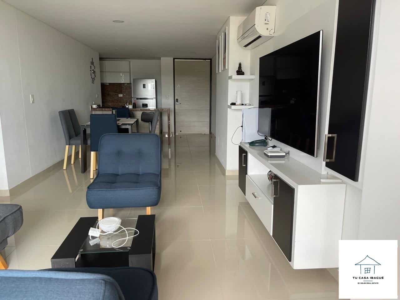 Apartamento en venta en Piedrapintada Alta, Ibagué, con espacios amplios y diseño contemporáneo.