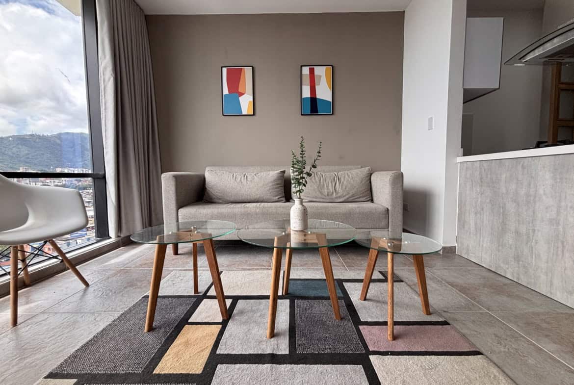 Apartamento en venta en edificio RFP, Milla de Oro, Ibagué, con diseño contemporáneo y vista panorám.