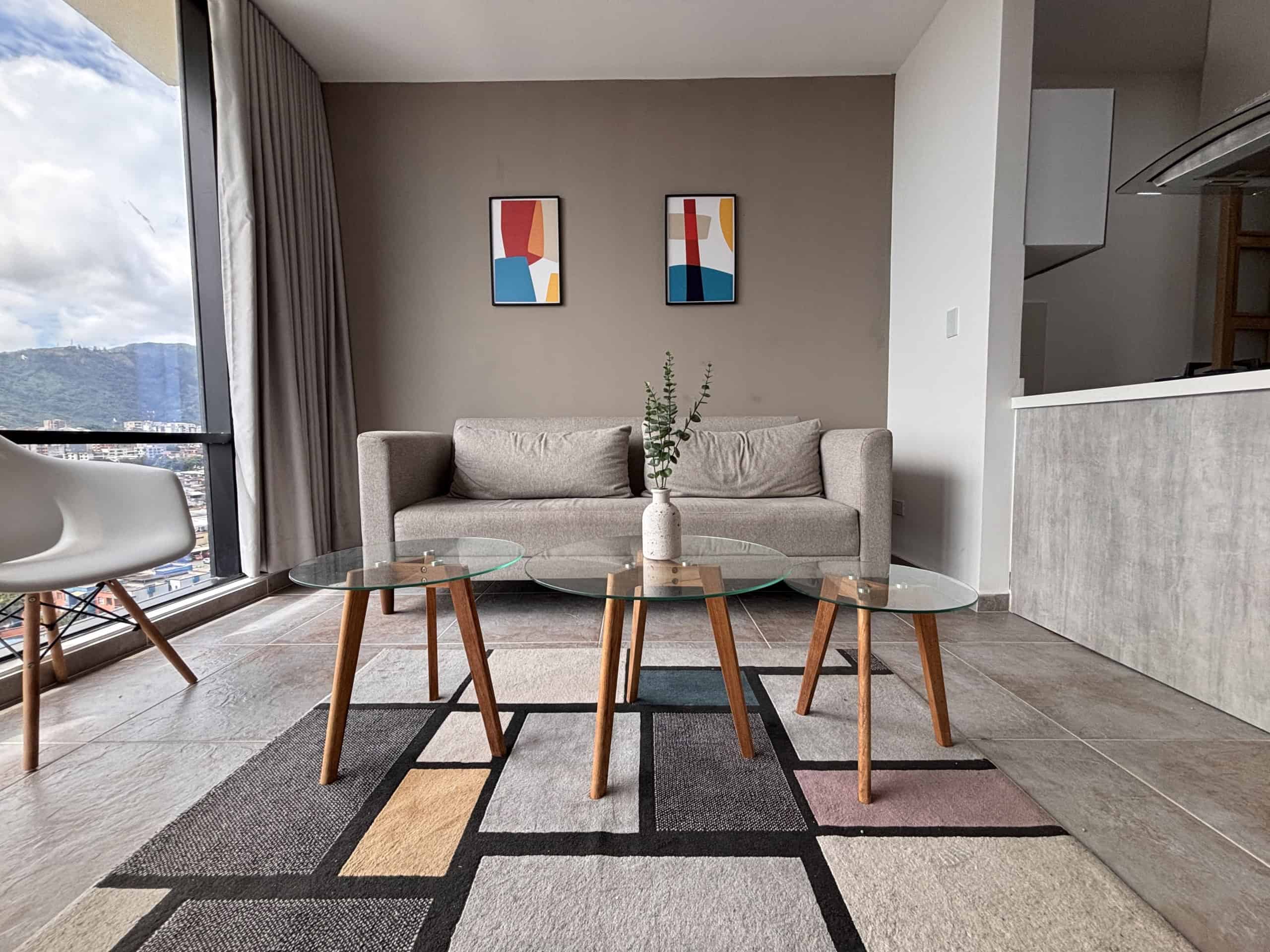 Apartamento en venta en edificio RFP, Milla de Oro, Ibagué, con diseño contemporáneo y vista panorám.