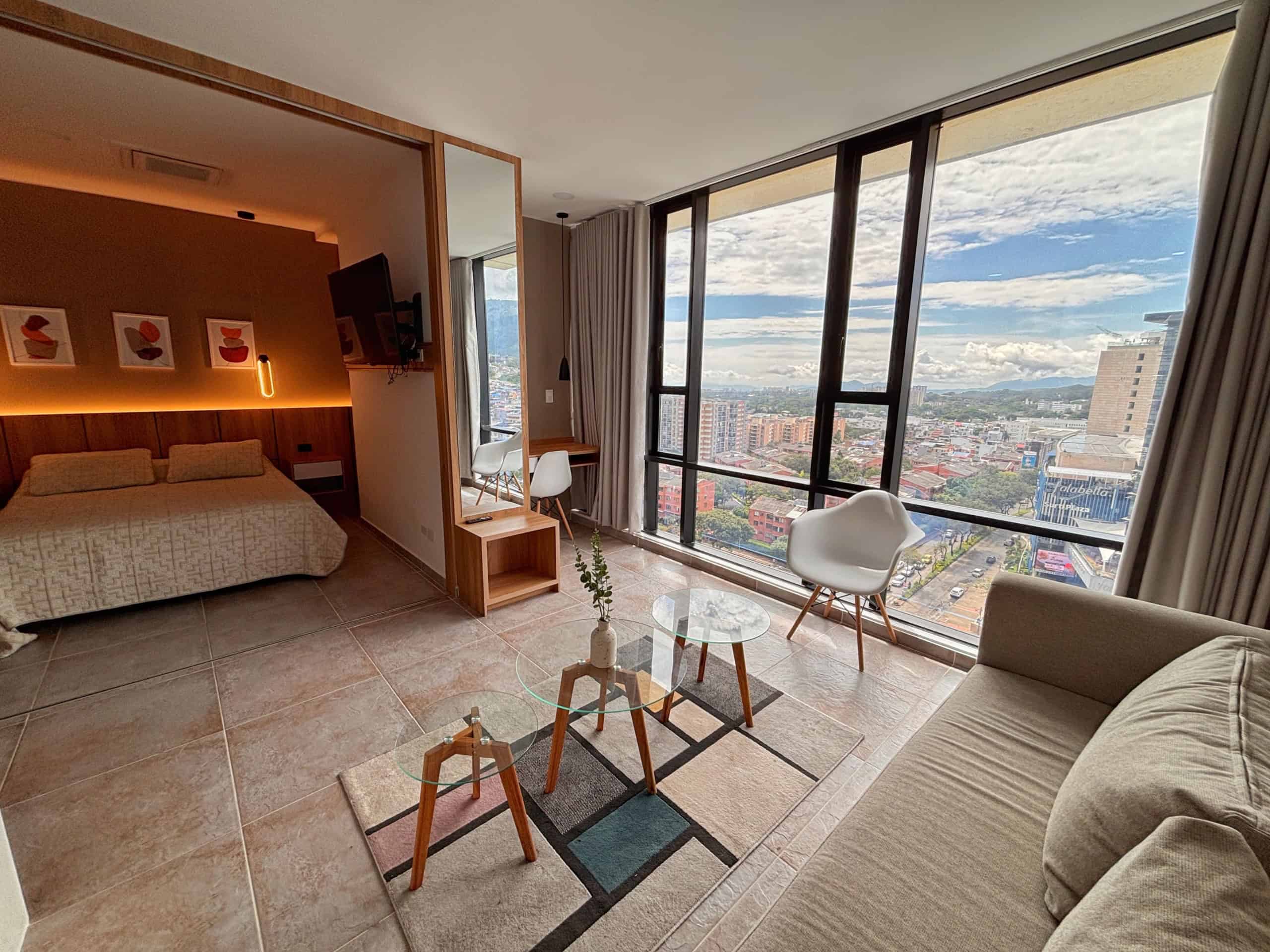 Apartamento en venta en Milla de Oro, Ibagué, con vista panorámica y diseño moderno.
