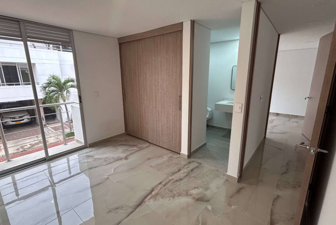 Imagen de habitación moderna en condominio La Samaria, Ibagué.