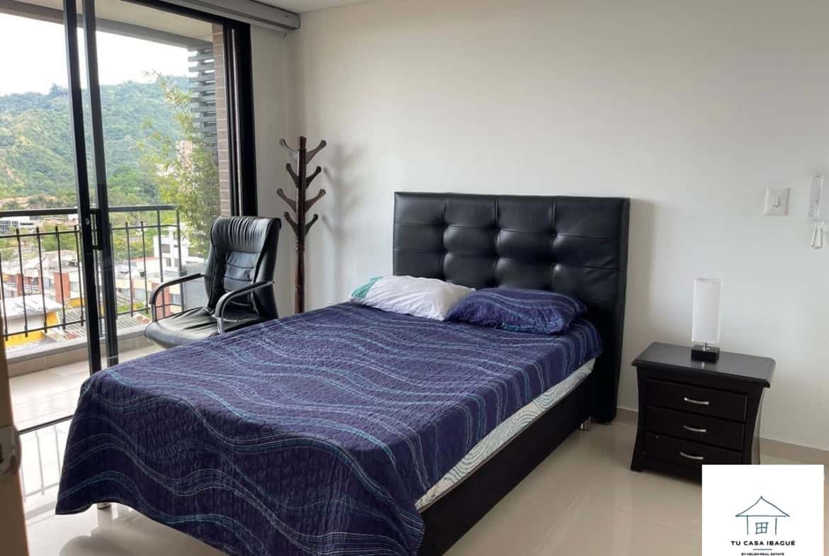 Apartamento en venta en Piedrapintada Alta, Ibagué, con vista a la ciudad y espacios modernos.