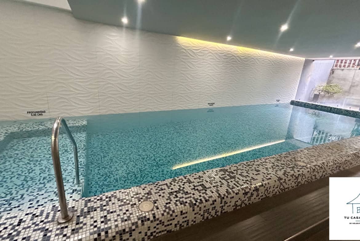 Piscina moderna en apartamento en Piedrapintada Alta, Ibagué.